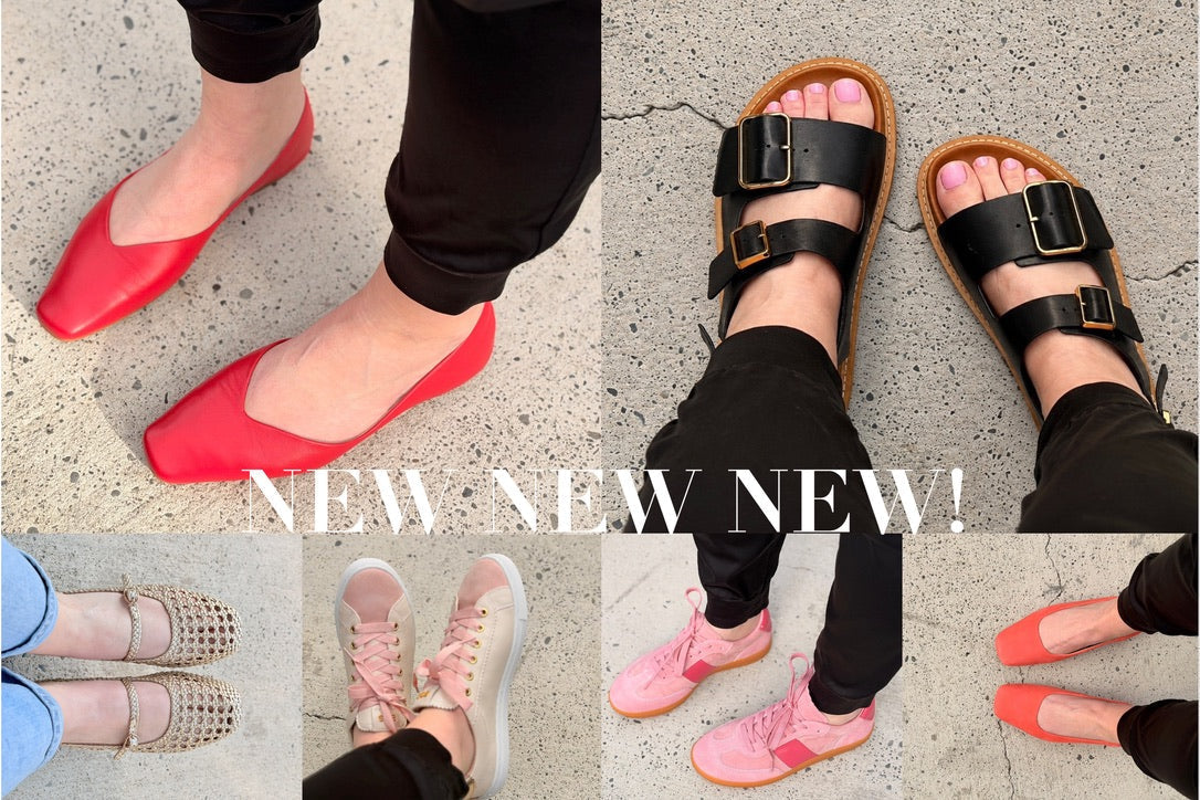 New season, new shoes (yes, all of them)