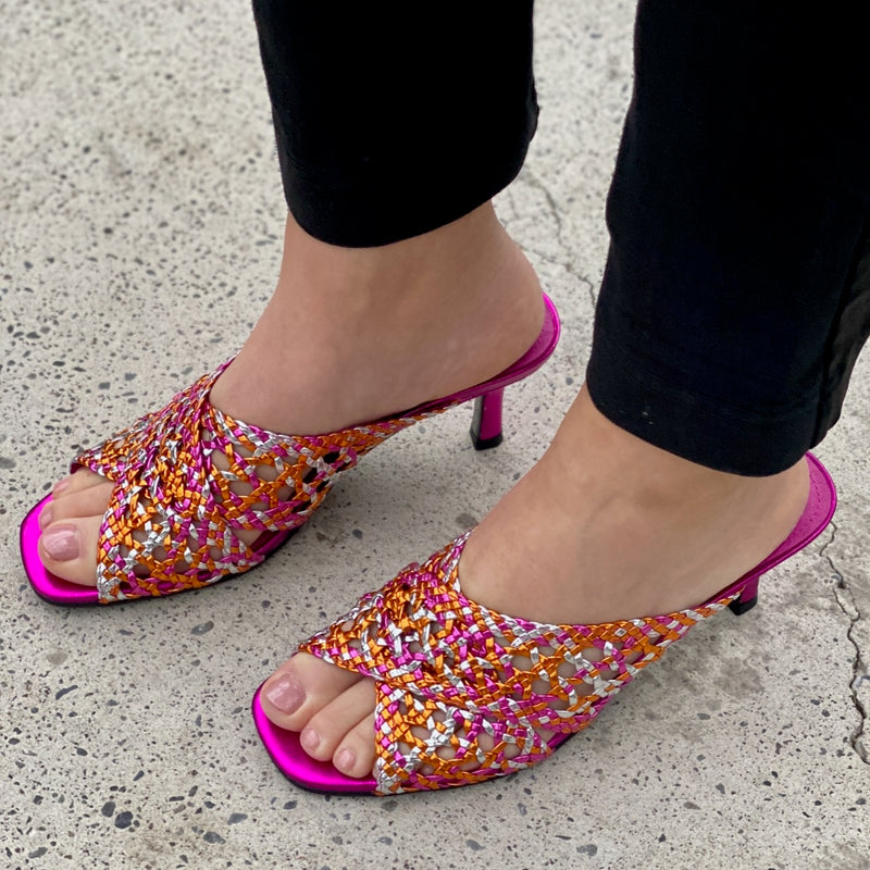 KW Lila Woven Heel