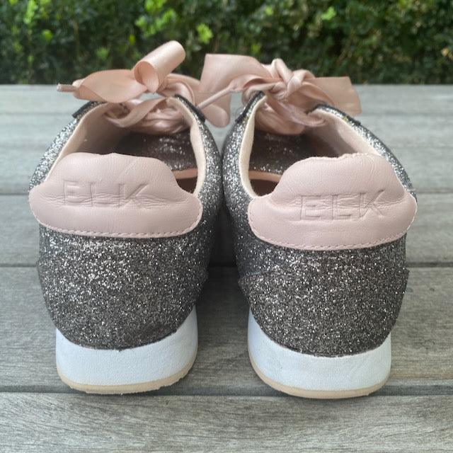 PRELOVED: ELK Glitter Trainers - ONLINE ONLY, Size 38