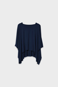 ELK Wide Stretch Navy Top