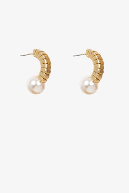 Antler Clara Earring Gold